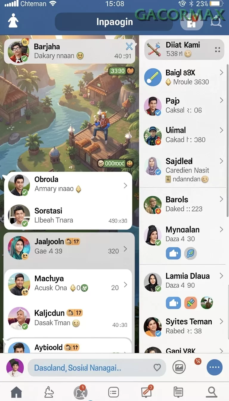 Cuplikan layar SUPER33 — halaman utama