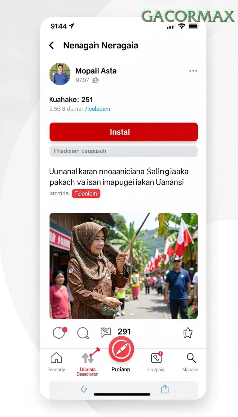 Cuplikan layar 9ZKGAMES — menu navigasi