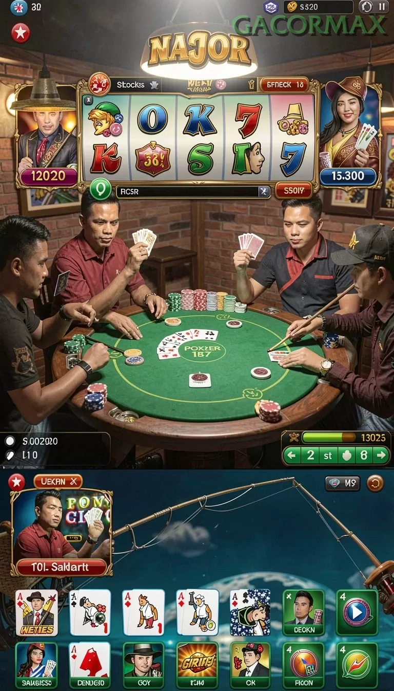 Cuplikan layar 9ZKGAMES — pengaturan akun